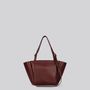 Bags and totes - Pippin - Small Shoulder or Hand Held Bag in Grainy Merlot - MIMI BERRY