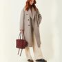Bags and totes - Pippin - Small Shoulder or Hand Held Bag in Grainy Merlot - MIMI BERRY