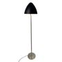 Lampadaires - Lampadaire OULU noir - acier brossé - DYBERG LARSEN
