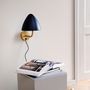 Wall lamps - OULU Wall lamp black - brass - DYBERG LARSEN