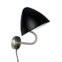 Appliques - Lampe murale OULU noire - acier brossé - DYBERG LARSEN