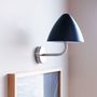 Appliques - Lampe murale OULU noire - acier brossé - DYBERG LARSEN