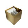 Wall lamps - Venus 10x10 Brass wall light indoor - DYBERG LARSEN