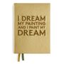 Stationery - Notebook with embroidered quote - BIEN MOVES
