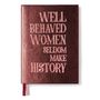Stationery - Notebook with embroidered quote - BIEN MOVES