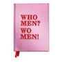 Stationery - Notebook with embroidered quote - BIEN MOVES