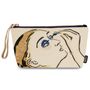 Pochettes - Pochette en velours et nylon satiné avec œuvres d'art - BIEN MOVES