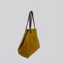 Bags and totes - Jenny Tote - Waxed Cotton Large Tote Bag in Light Green - MIMI BERRY