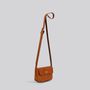 Bags and totes - Betty - Small Crossbody Bag in Grainy Tan Leather - MIMI BERRY