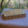 Gifts - Chess & Backgammon Set - Mosaic - MAISON ROSHI - LUXURY ENTERTAINMENT CABINETS