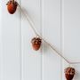 Christmas garlands and baubles - Acorn Garland - WE LOVE SEASONS