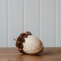 Other Christmas decorations - Pinecone and Fabric Acorns (Cream) - WE LOVE SEASONS