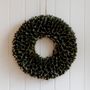 Other Christmas decorations - Sparkly Christmas Wooden Wreath - WE LOVE SEASONS