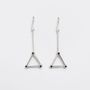 Jewelry - Triangle earrings - C.KARAKALPAKI