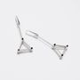 Jewelry - Triangle earrings - C.KARAKALPAKI