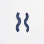Leather goods - Quarter Circles Earrings - C.KARAKALPAKI