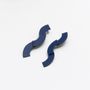 Leather goods - Quarter Circles Earrings - C.KARAKALPAKI