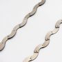 Leather goods - Quarter Circles Necklace - long - C.KARAKALPAKI