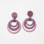 Jewelry - Concentric Circles Earrings - C.KARAKALPAKI