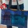 Bags and totes - AIZOME bag "BORO" - POINTS,LIGNES ET PLANS