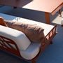 Lawn sofas   - Outdoor LOUNGE BENCH - MOUSSES ETOILES