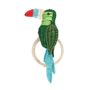 Napkins - Scarlet Toucan Napkin Ring - MERCEDES SALAZAR