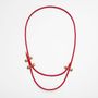 Leather goods - Polyline Necklace - C.KARAKALPAKI