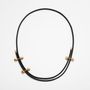 Leather goods - Polyline Necklace - C.KARAKALPAKI