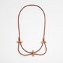 Leather goods - Polyline Necklace - C.KARAKALPAKI