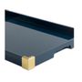 Trays - ANDELA - Lacquer tray with brass corners - MAI HOME DECOR