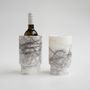 Platter and bowls - WHITE LILAC MARBLE VASE - WINE COOLER - KIWANO CONCEPT