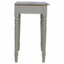 Desks - Artisan Furniture Solid Wood Hand Painted Writing Desk, 1 Drawer, Grey - ARTISAN FURNITURE