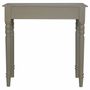 Desks - Artisan Furniture Solid Wood Hand Painted Writing Desk, 1 Drawer, Grey - ARTISAN FURNITURE