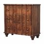 Chests of drawers - Artisan Furniture Solid Wood Camille Chest, 3 Drawers, Brown - ARTISAN FURNITURE