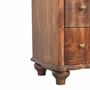 Chests of drawers - Artisan Furniture Solid Wood Camille Chest, 3 Drawers, Brown - ARTISAN FURNITURE