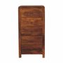 Chiffonniers - Artisan Furniture Commode Haute Aspen en Bois Massif, 5 Tiroirs avec Pieds, Marron - ARTISAN FURNITURE