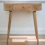 Consoles - Artisan Furniture Console Albion en Bois Massif, 1 Tiroir, Beige - ARTISAN FURNITURE