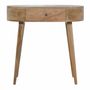 Consoles - Artisan Furniture Console Albion en Bois Massif, 1 Tiroir, Beige - ARTISAN FURNITURE