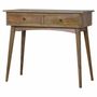 Consoles - Artisan Furniture Console de Couloir, 2 Tiroirs, Beige - ARTISAN FURNITURE