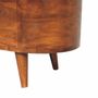 Storage boxes - Artisan Furniture Solid Wood Rounded Lid up Blanket Box, Chestnut, Brown - ARTISAN FURNITURE