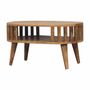 Tables basses - Artisan Furniture en bois massif Mini Ariella Table basse, Open Niche, Beige - ARTISAN FURNITURE