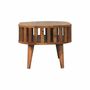 Tables basses - Artisan Furniture en bois massif Mini Ariella Table basse, Open Niche, Beige - ARTISAN FURNITURE