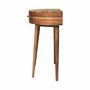 Consoles - Artisan Furniture en bois massif Odyssey Chêne clair Console, 1 Tiroir, Marron - ARTISAN FURNITURE