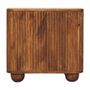 Buffets - Artisan Furniture en bois massif Solis Fluted Mini Buffet, 2 Portes, 2 Étagères, Marron - ARTISAN FURNITURE