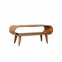 Tables basses - Artisan Furniture Table Basse Amaya Style Nordique Chêne Clair, Fente Ouverte, Beige - ARTISAN FURNITURE
