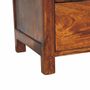 Tables de nuit - Artisan Furniture Table de Chevet Aspen à 3 Tiroirs, Châtaigne, Marron - ARTISAN FURNITURE