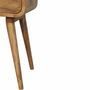 Night tables - Artisan Furniture Solid Wood Avora Mini Oak-ish Nightstand with 1 drawer, Brown - ARTISAN FURNITURE