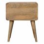 Tables de nuit - Artisan Furniture Table de Nuit Courbe Oak-ish, 2 Tiroirs, Beige - ARTISAN FURNITURE