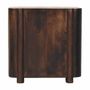Night tables - Artisan Furniture Solid Wood Havana Canefront Drawers, 2 Drawers, Dark Brown - ARTISAN FURNITURE
