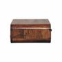 Night tables - Artisan Furniture Solid Wood Avora Wall-Mounted Chestnut 1 Drawer Nightstand, Dark Brown - ARTISAN FURNITURE